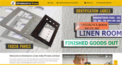 Desktop Screenshot of kinelectro.com